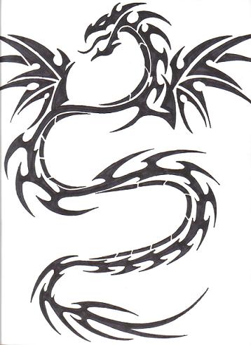 Tribal Дракон 3 Tribal Дракон 3