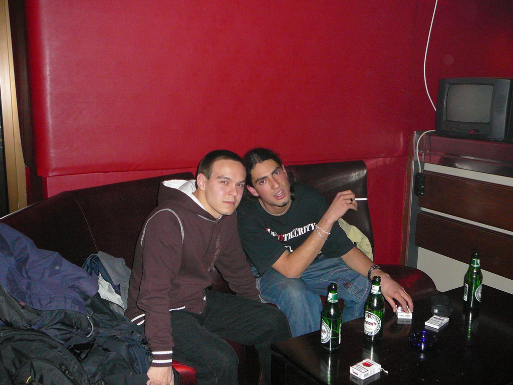 Two men & some beers