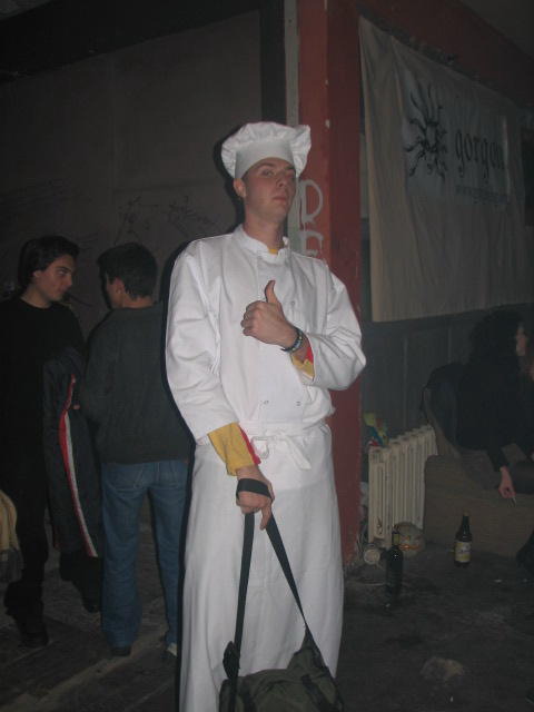 Kiss the cook, please!