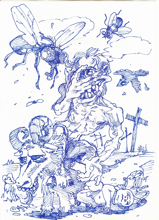 we kill white babies..