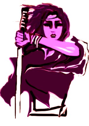 female warrior (CPP11)