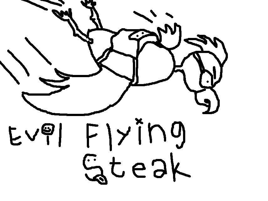 Evil Flying Steak